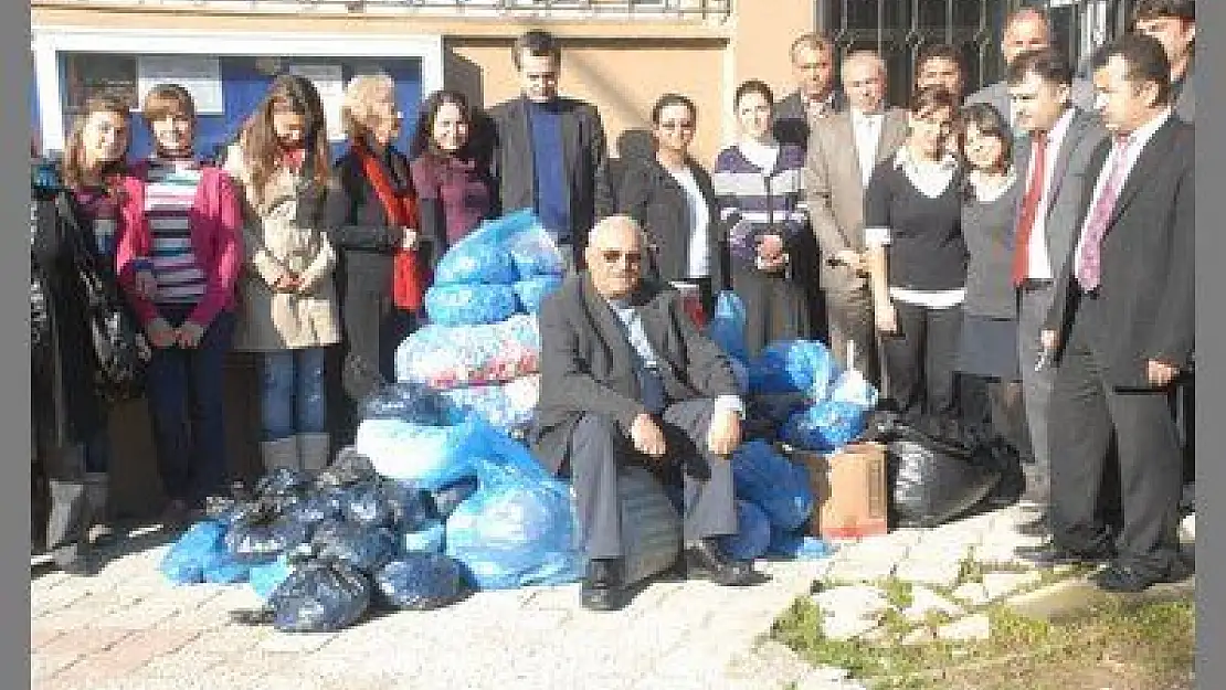 FETHIYE'DE SON GUN 58 BIN ADET DAHA MAVI KAPAK TESLIM EDILDI