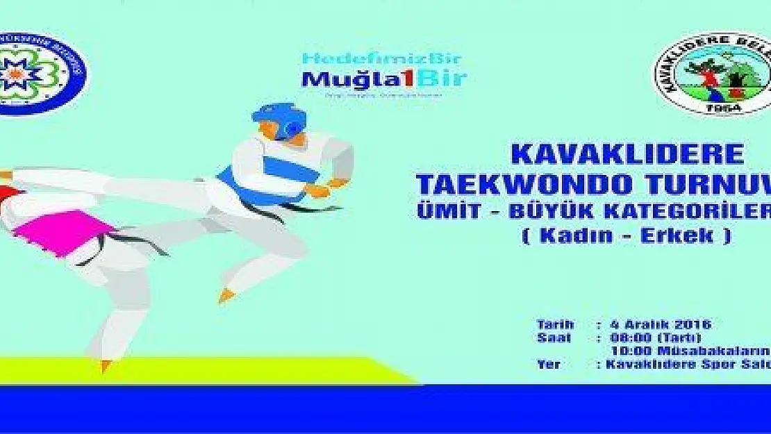 TAEKWONDO TURNUVASI BAŞLIYOR...