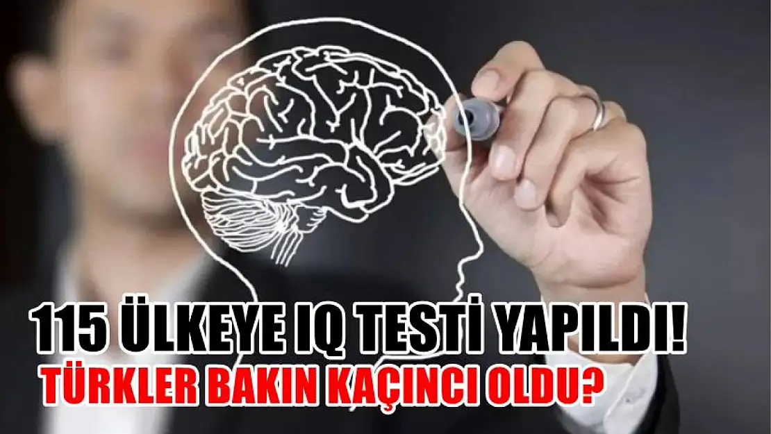 115 Ülkeye IQ testi yapıldı! Türkler bakın kaçıncı oldu?