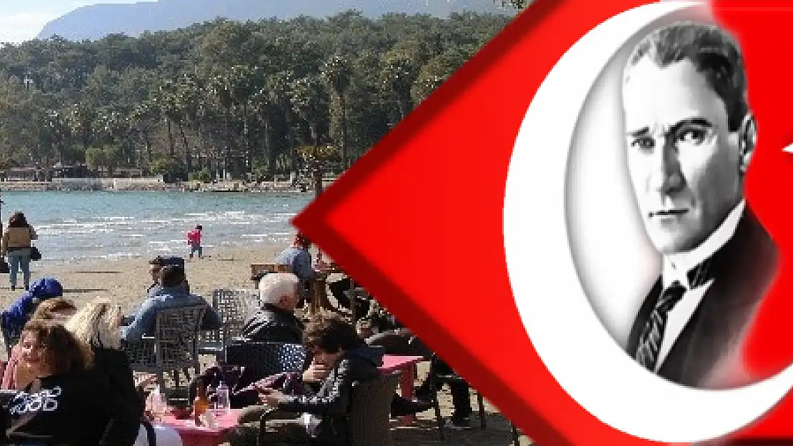 Muğlalılar sahile akın etti