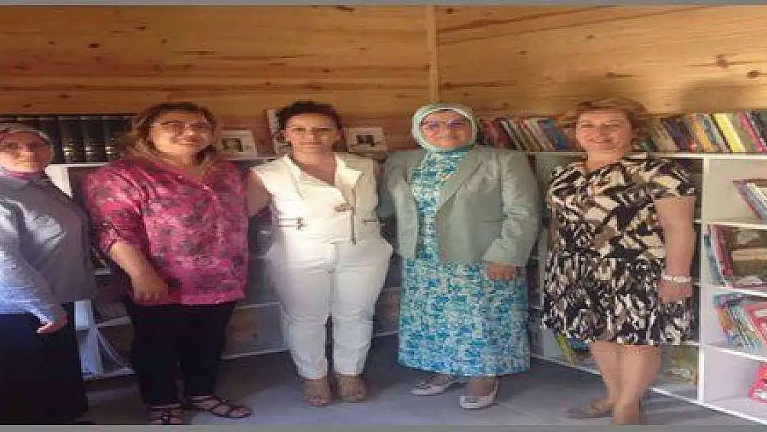 FETHİYE EVİ GÖCEK'TE KÜTÜPHANE AÇTI.