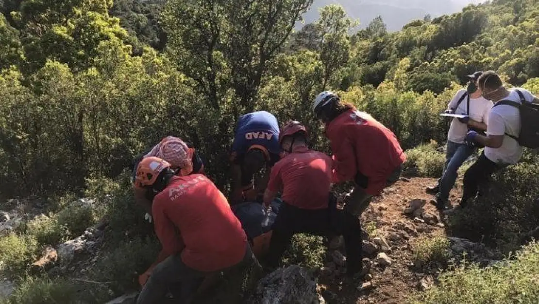 14 gün sonra ölü bulunan dağcının cenazesi 14 saatte kurtarıldı