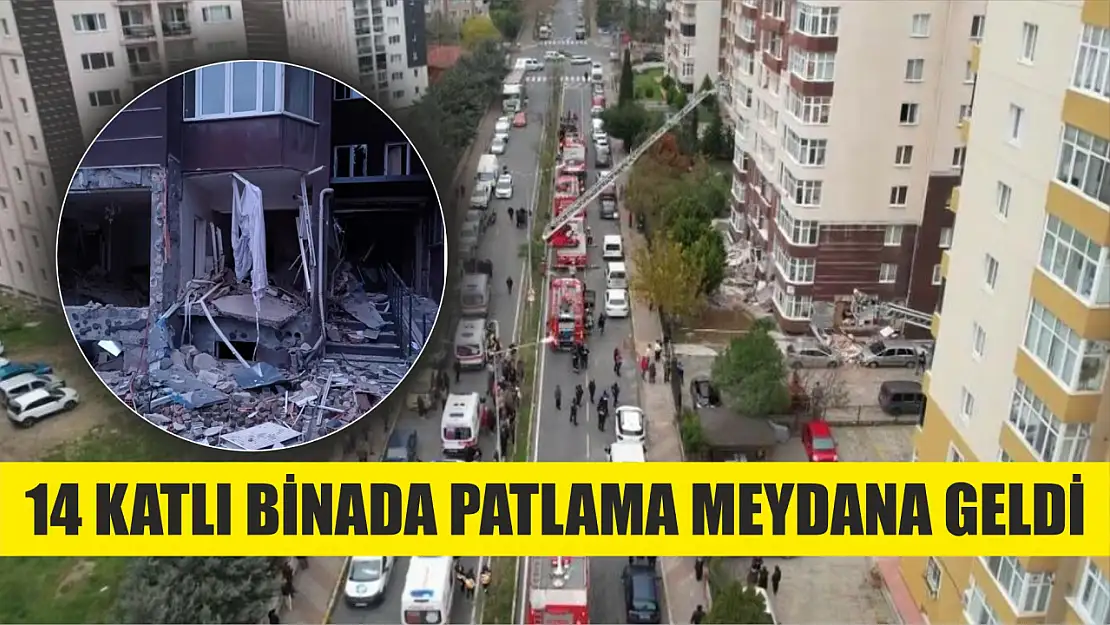 14 katlı binada patlama meydana geldi