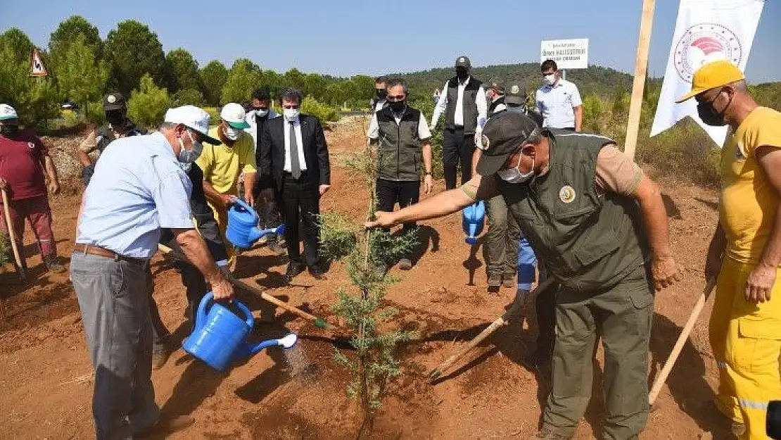 15 Temmuz Demokrasi Şehitlerimizin Anısına Fidan Dikildi