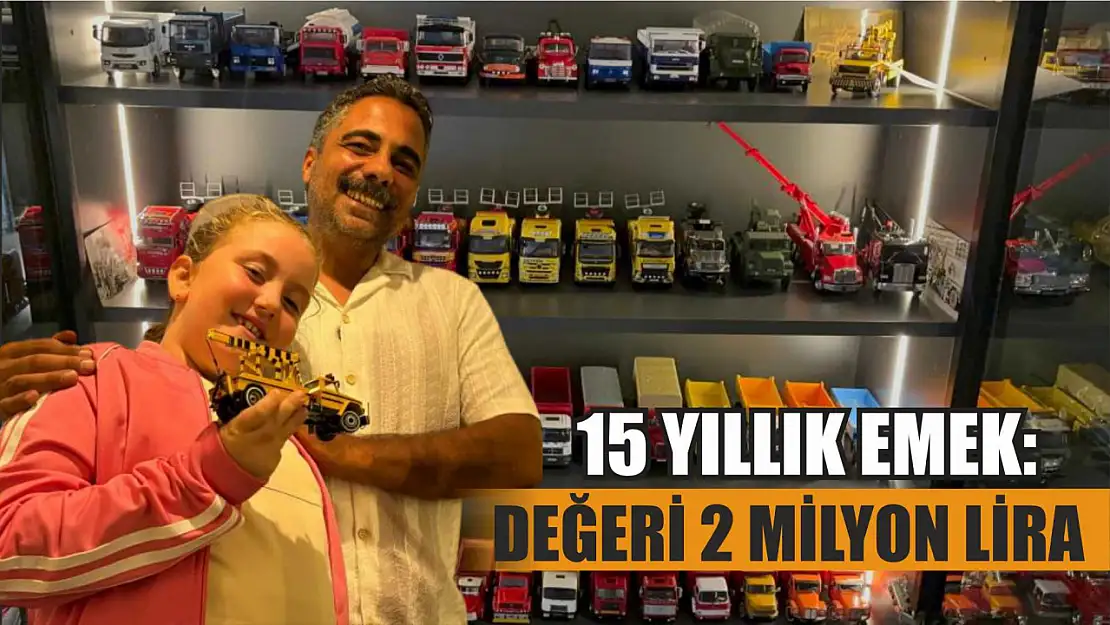 15 yıllık emek: Değeri 2 milyon lira