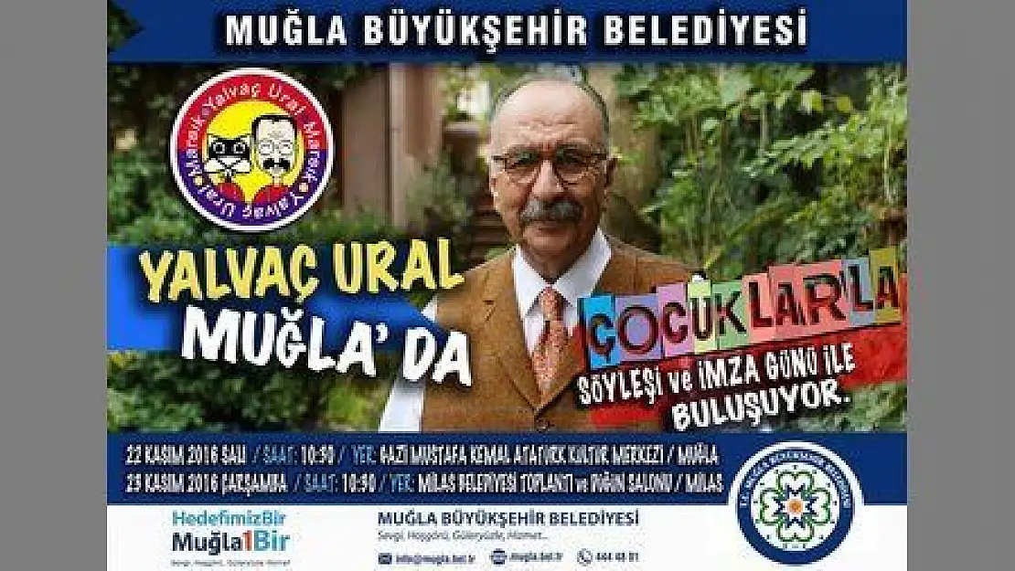 ÇOCUKLAR YALVAÇ URAL'LA BULUŞUYOR…