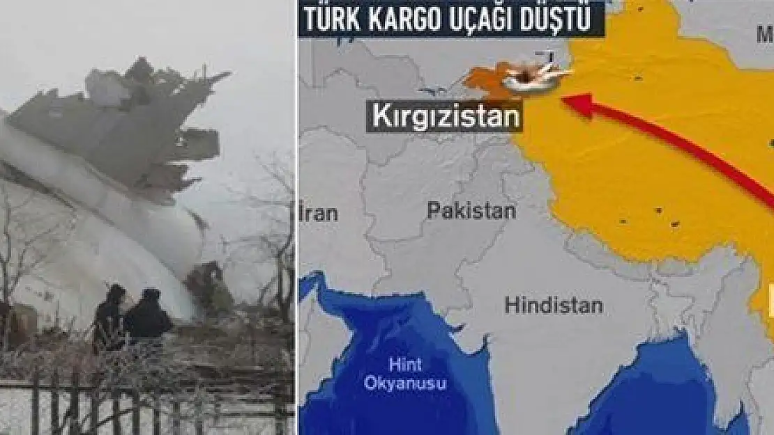 TÜRK KARGO UÇAĞI DÜŞTÜ...