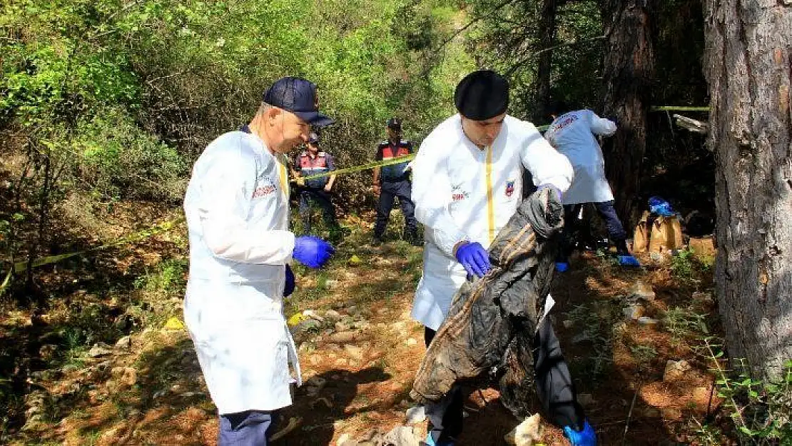 166 gün sonra kemikleri bulundu