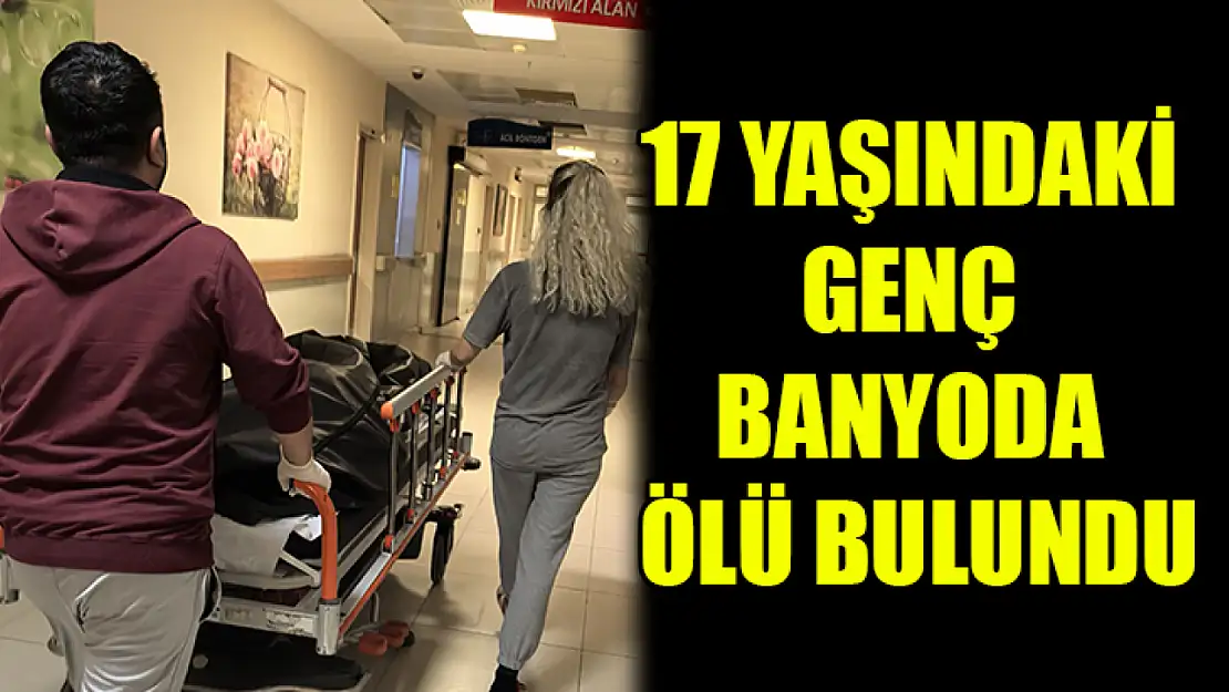 17 Yaşındaki Genç Banyoda Ölü Bulundu