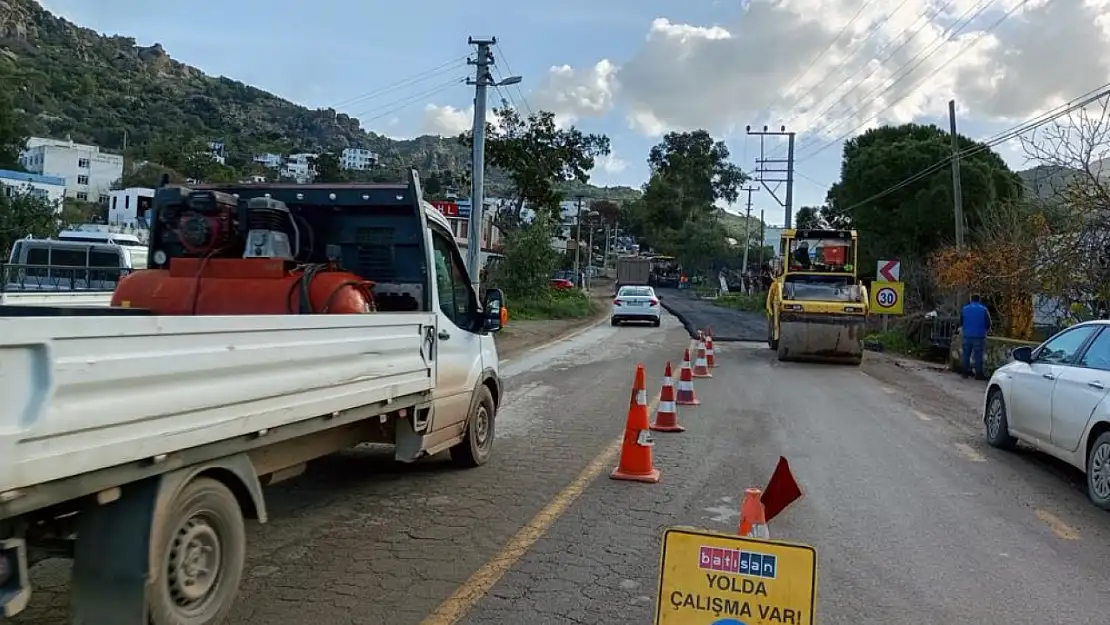 18 Bin Metre Sıcak Asfalt yapıldı