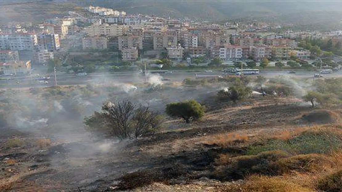 BAYRAK TEPE'DE YANGIN