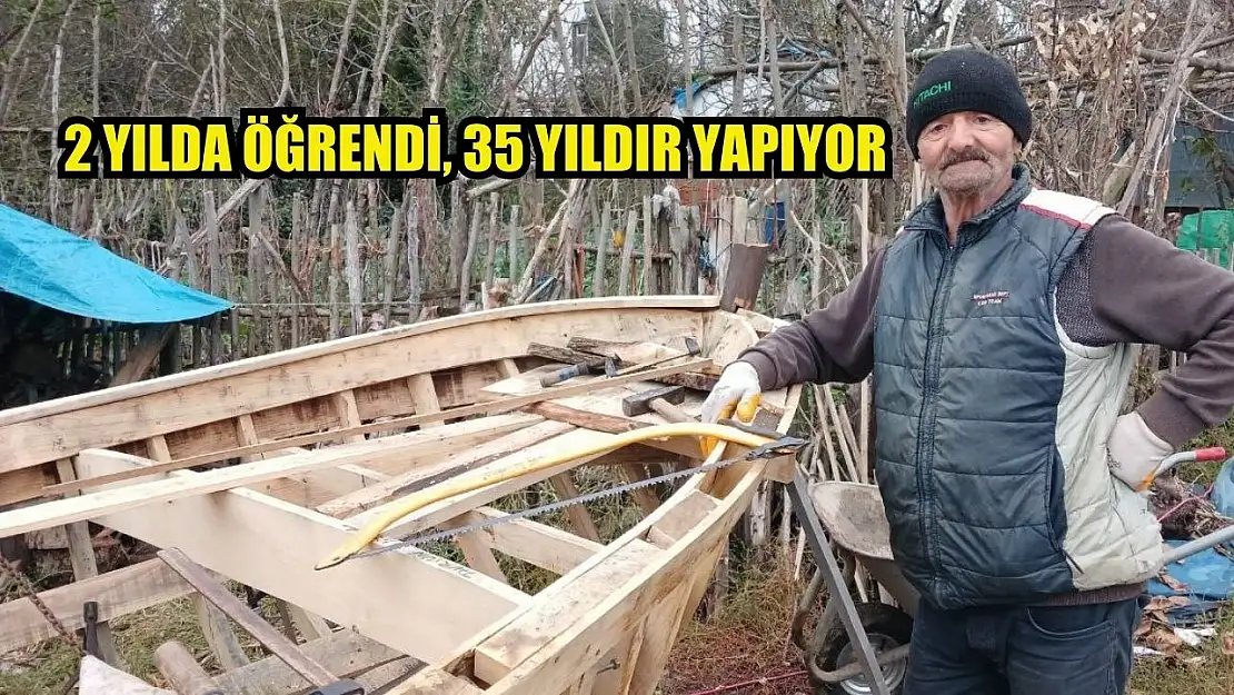 2 yılda öğrendi 35 yıldır yapıyor