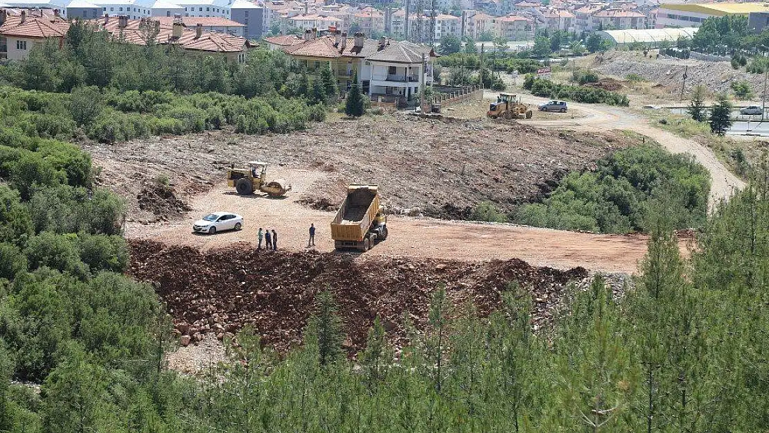 Büyükşehir'den TOKİ hastane arasına alternatif yol