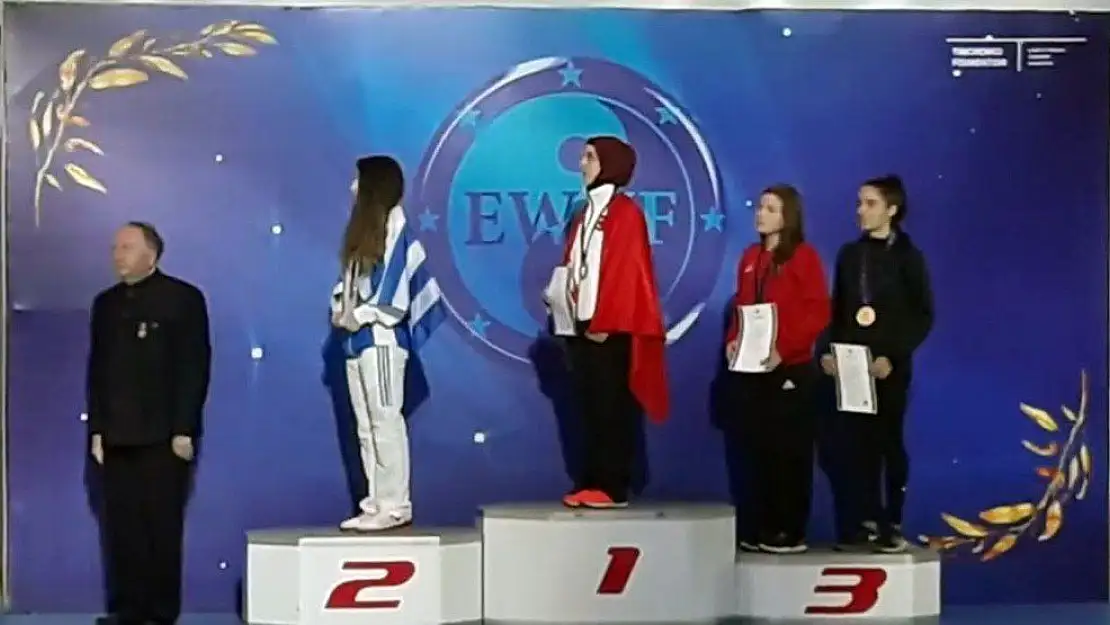 MSKÜ öğrencisi Büyükdemir, Wushu'da Avrupa Şampiyonu