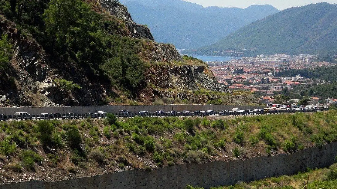 Bu ilçeye giriş tıkandı