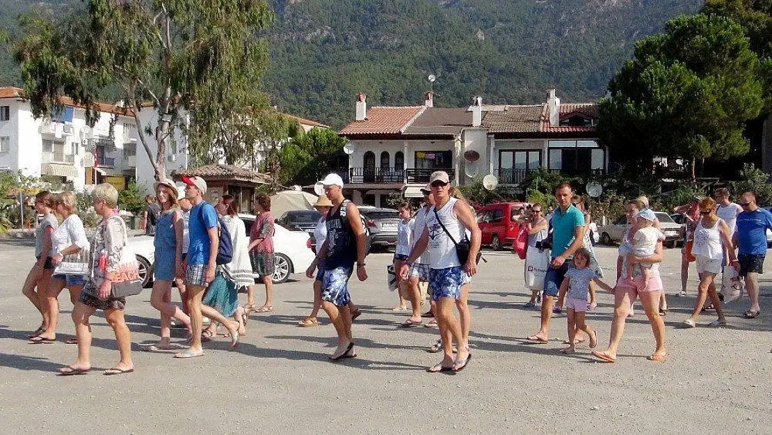 Muğla'da Rus turist patlaması