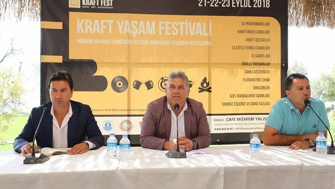 Bodrum'da sarı yaz 'Bodrum Kraft Fest' ile kutlanacak