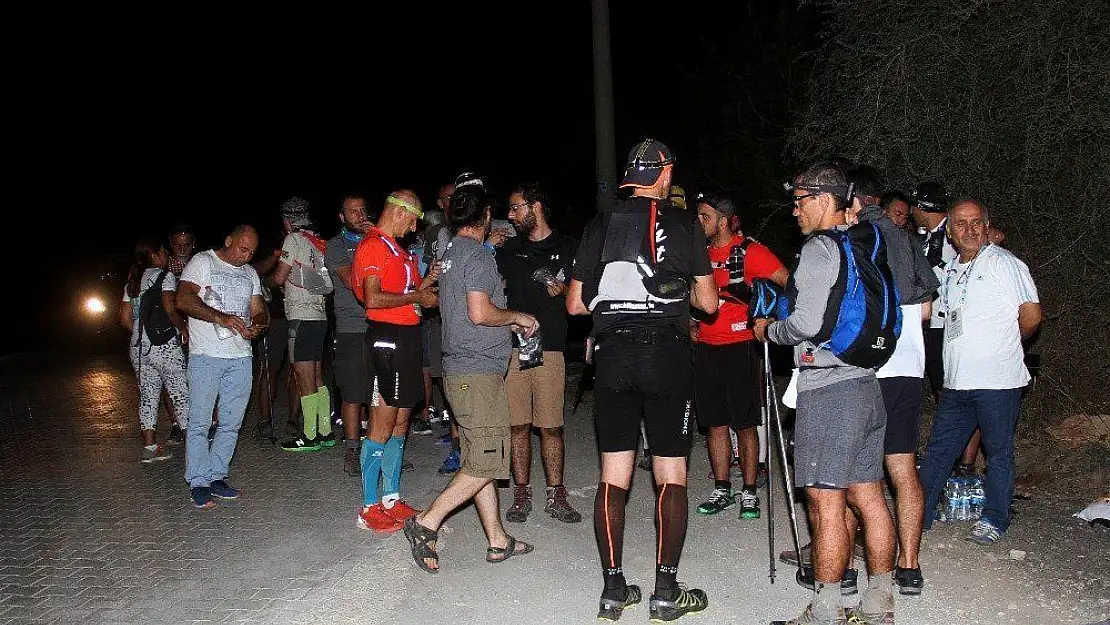 Likya Yolu Ultra Maratonu start aldı