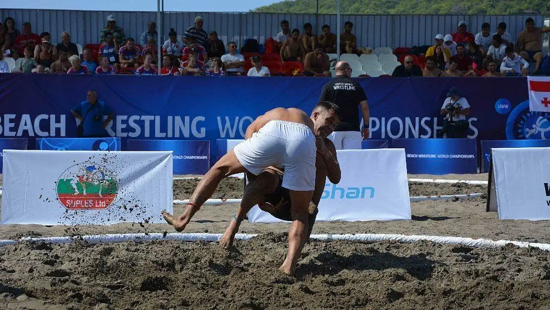 Muğla'da Dünya Plaj Güreşi Şampiyonası