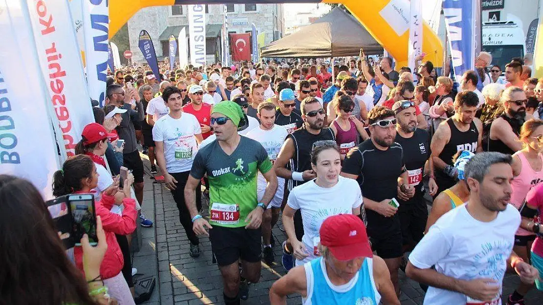 Bodrum'da yarı maraton heyecanı