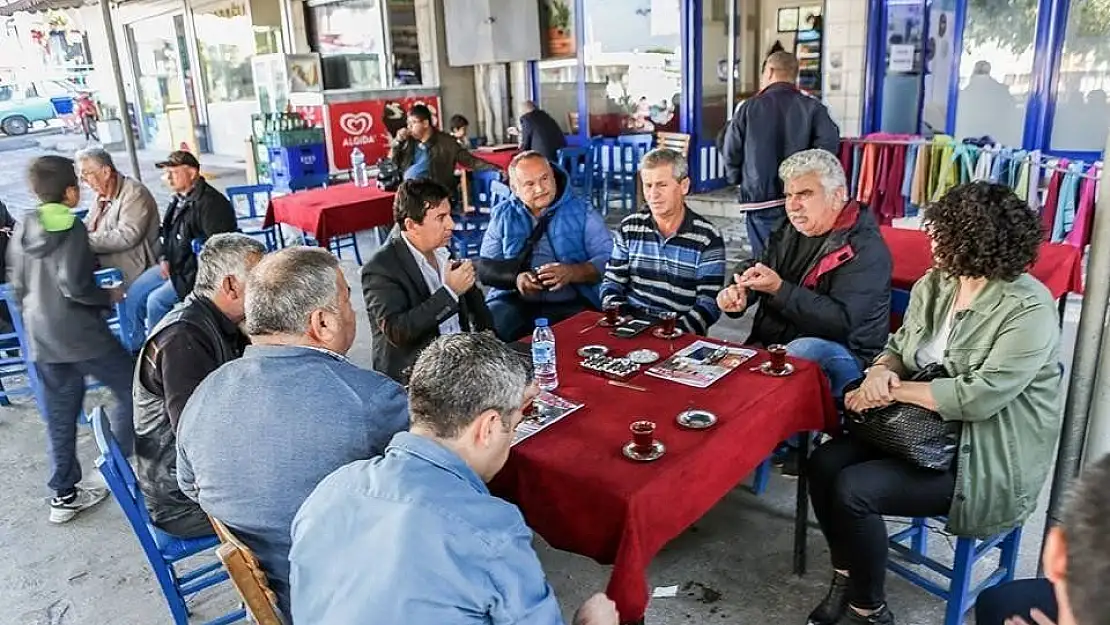 Bodrum Belediye Başkan aday adayı Ahmet Aras halkın sorunlarını dinledi