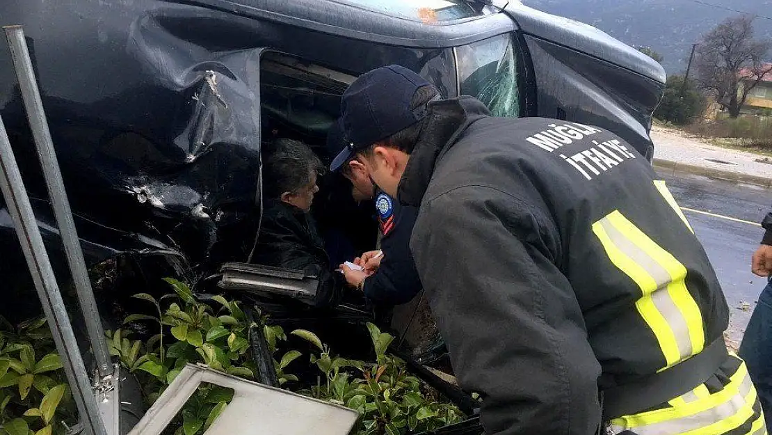 Muğla'da kaza: 1 yaralı