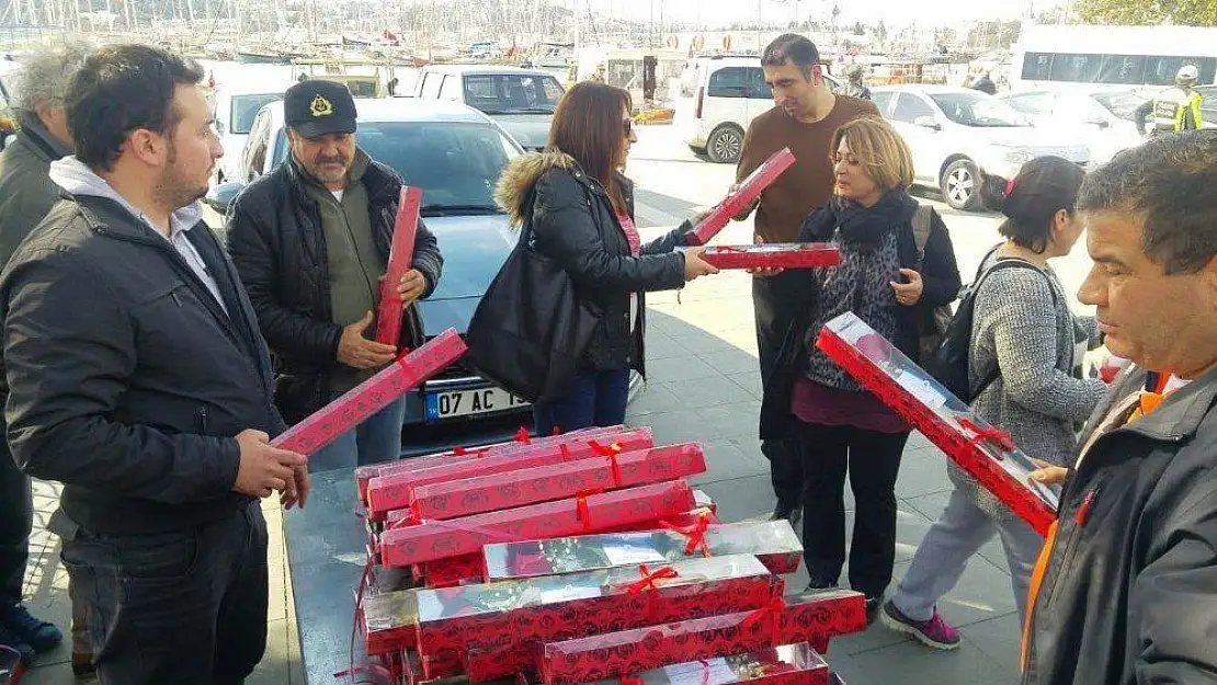 Bodrum Belediyesi 14 Şubat Sevgililer Günü'nü kutladı