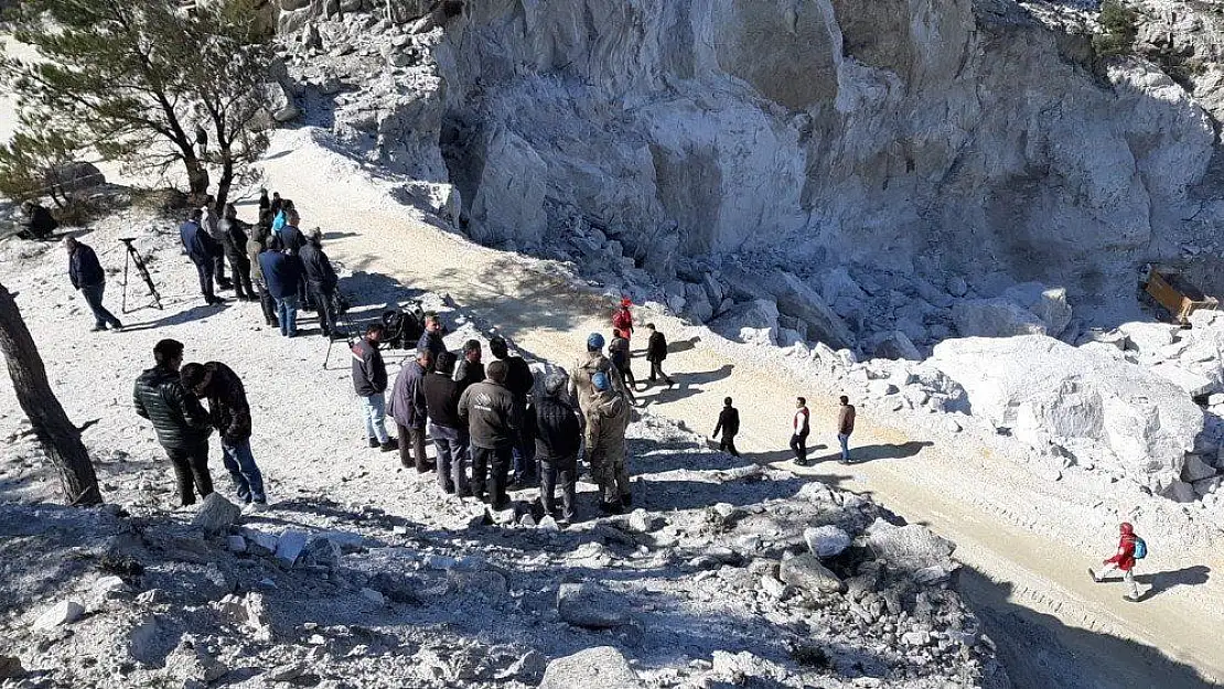 Göçen maden ocağının 'kaçak' olduğu iddiası