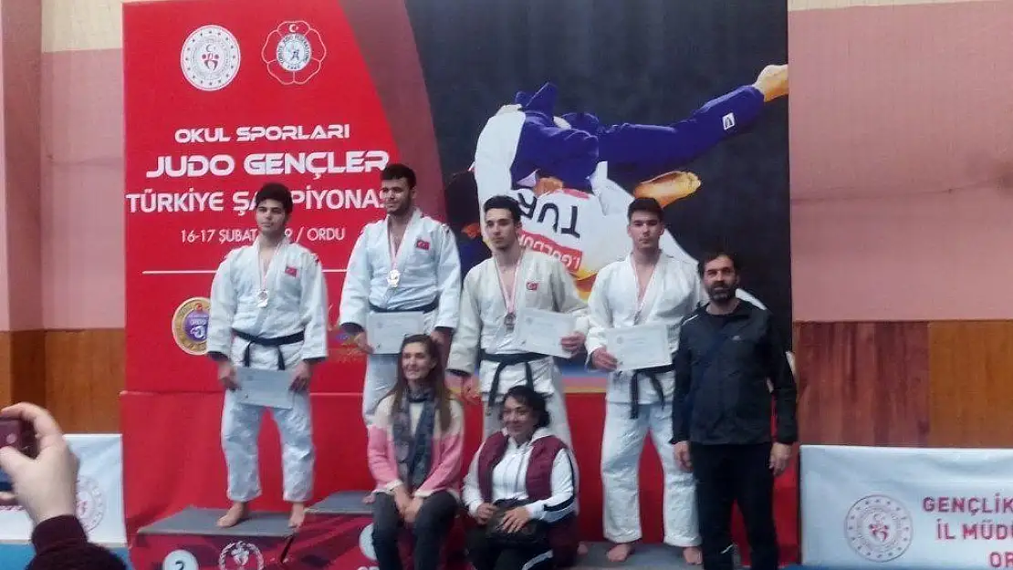 Judoda Türkiye 3.'sü oldu