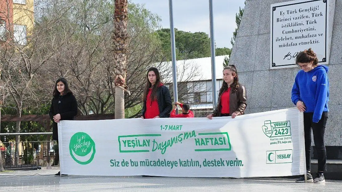 Milas'ta Yeşilay Haftası kutlamaları