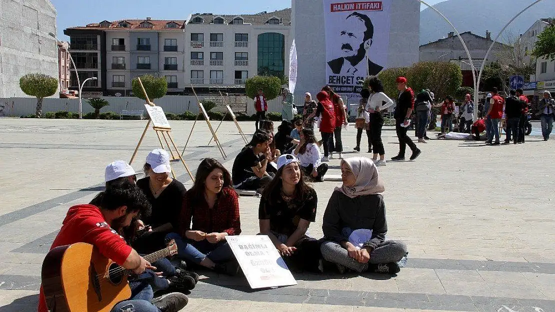 Madde bağımlılığını dikkat çektiler