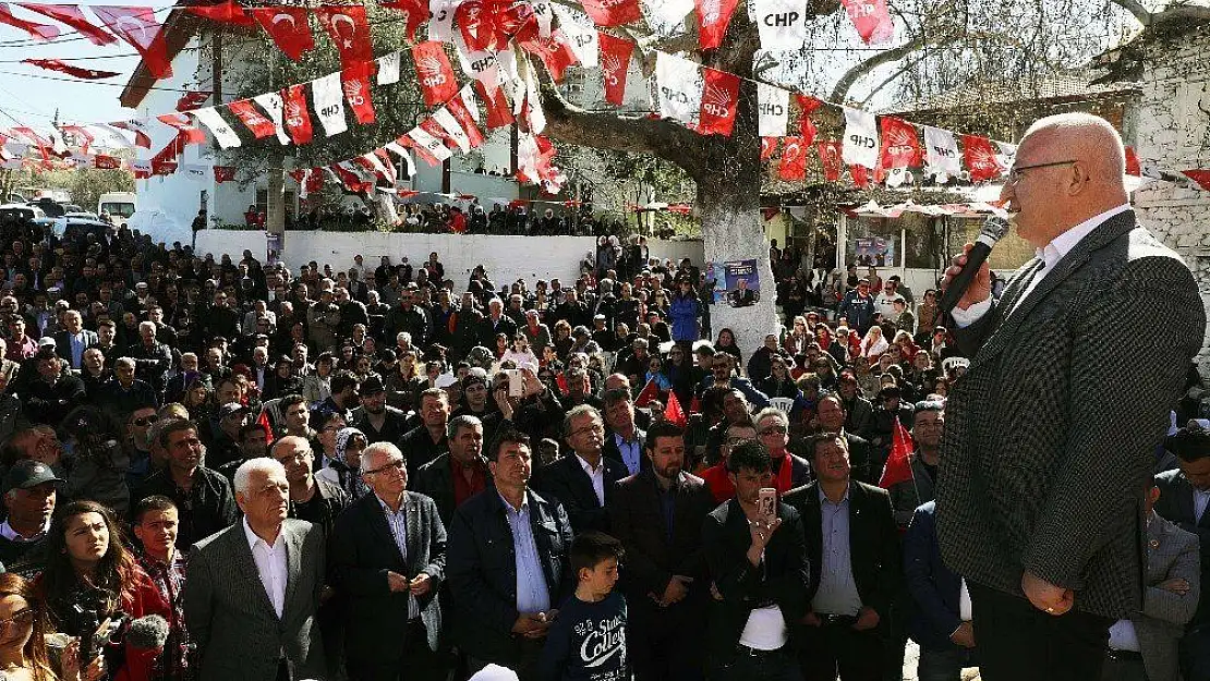 Gümüş'e baba ocağında sevgi seli