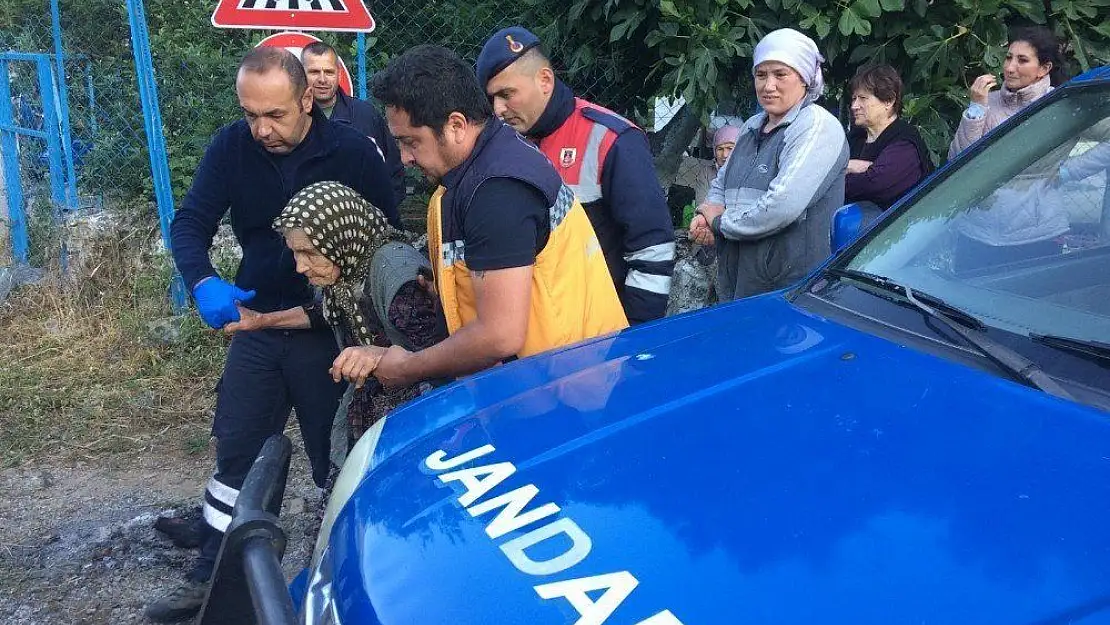 Marmaris'te kaybolan 100 yaşındaki kadın 7 saat sonra bulundu