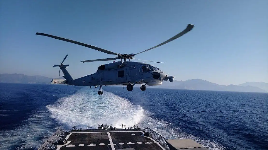 Deniz Kurdu 2019 Tatbikatı'nın Akdeniz etabı başladı