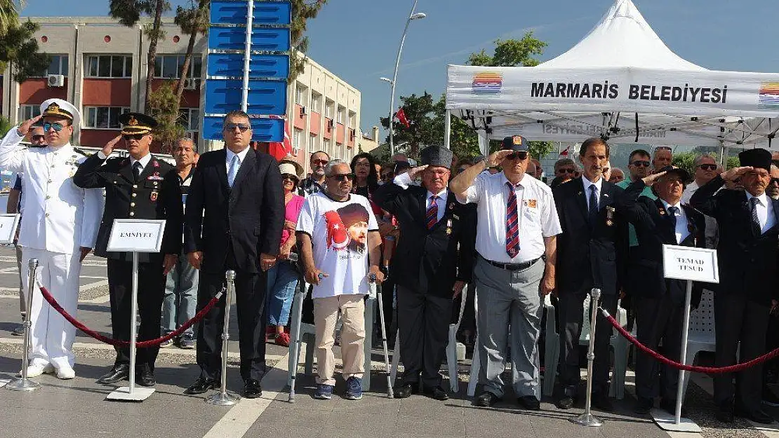 Marmaris'te 19 Mayıs 1919'un 100'üncü yılı çeşitli etkinliklerle kutlandı