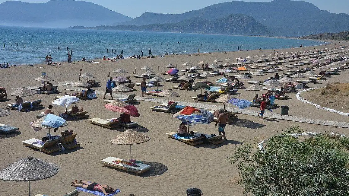 Güney Ege sahillerinde bayram yoğunluğu yaşandı