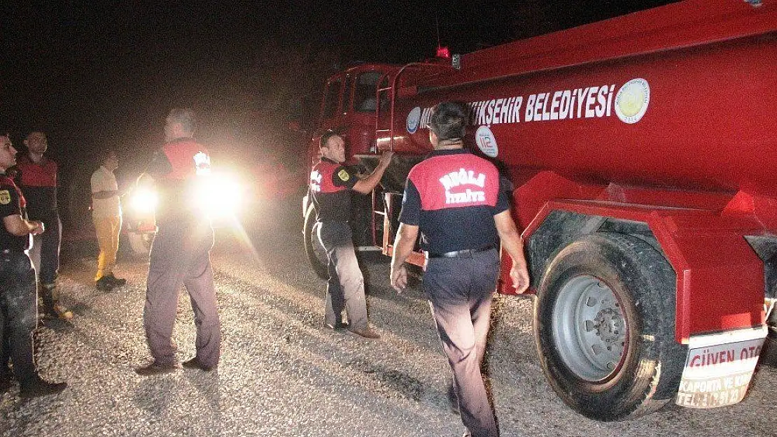 Bodrum'daki yangın büyümeden sündürüldü