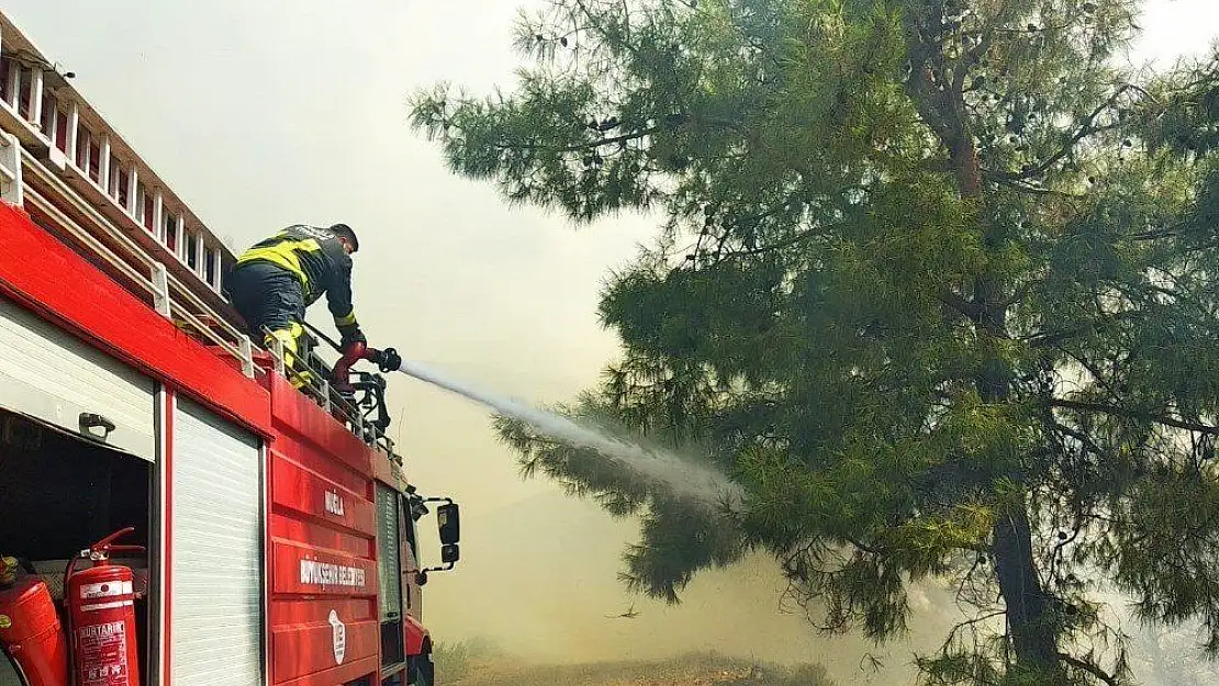 Başkan Gürün'den yangınlarla mücadele eden ekiplere teşekkür