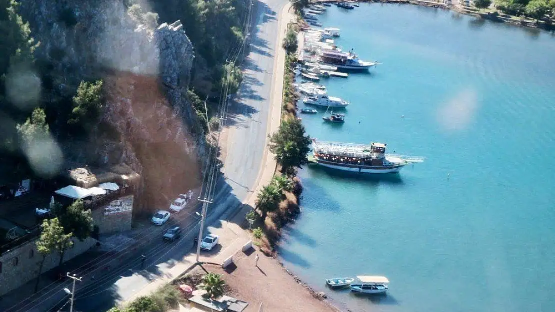 Jandarma Trafik Marmaris'i havadan denetledi