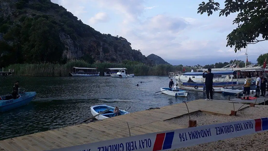 Dalyan Kanalı'na giren genç boğuldu