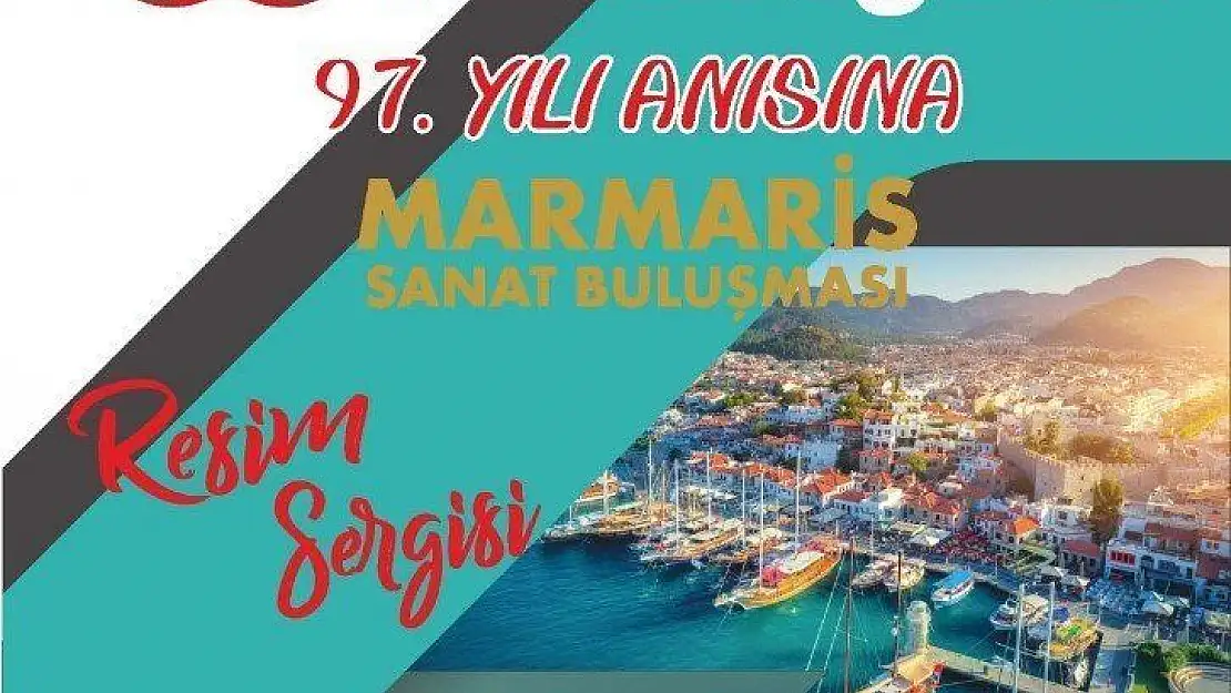 Marmaris'te 33 ressam 66 eserini sergileyecek