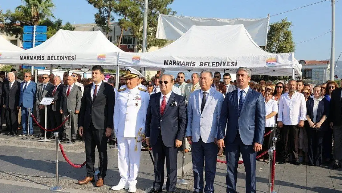 Marmaris'te 30 Ağustos Zafer Bayramı coşkuyla kutlandı