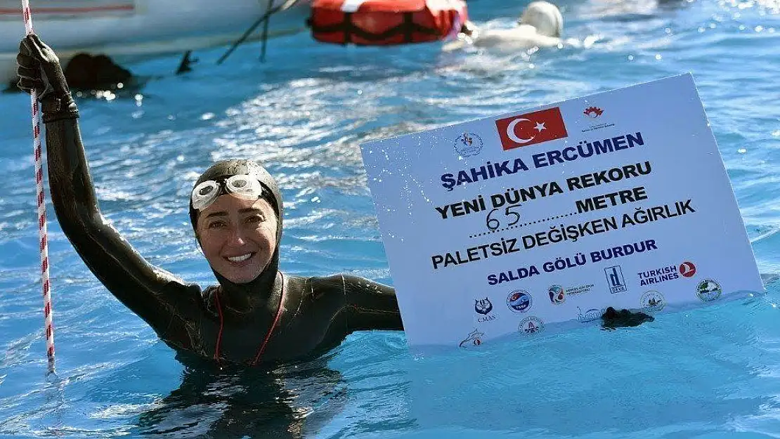 Dünya Rekortmeni Şahika Ercümen, Akyaka Azmak'ta dalış gerçekleştirilecek