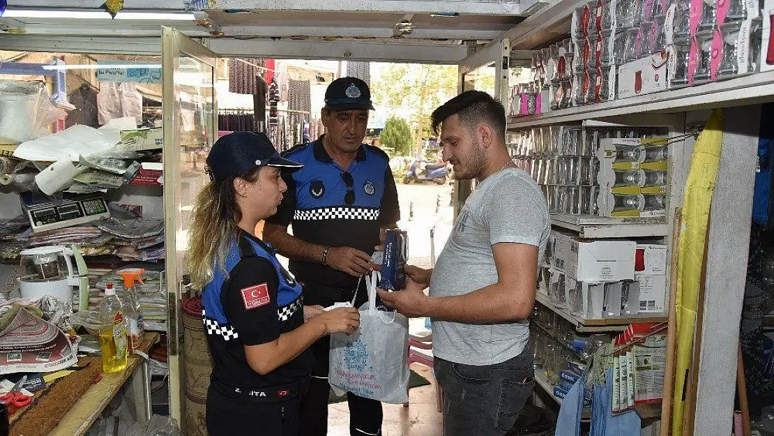 Milas'ta zabıtadan örnek uygulama