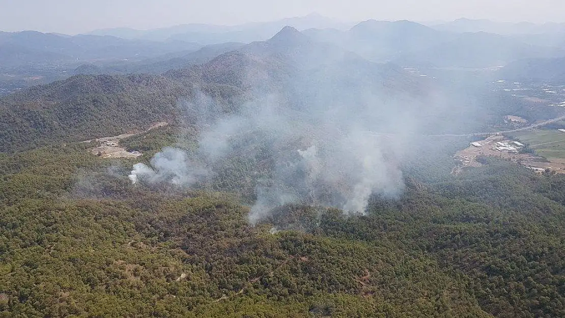 Muğla'daki yangın kısmen kontrol altına alındı