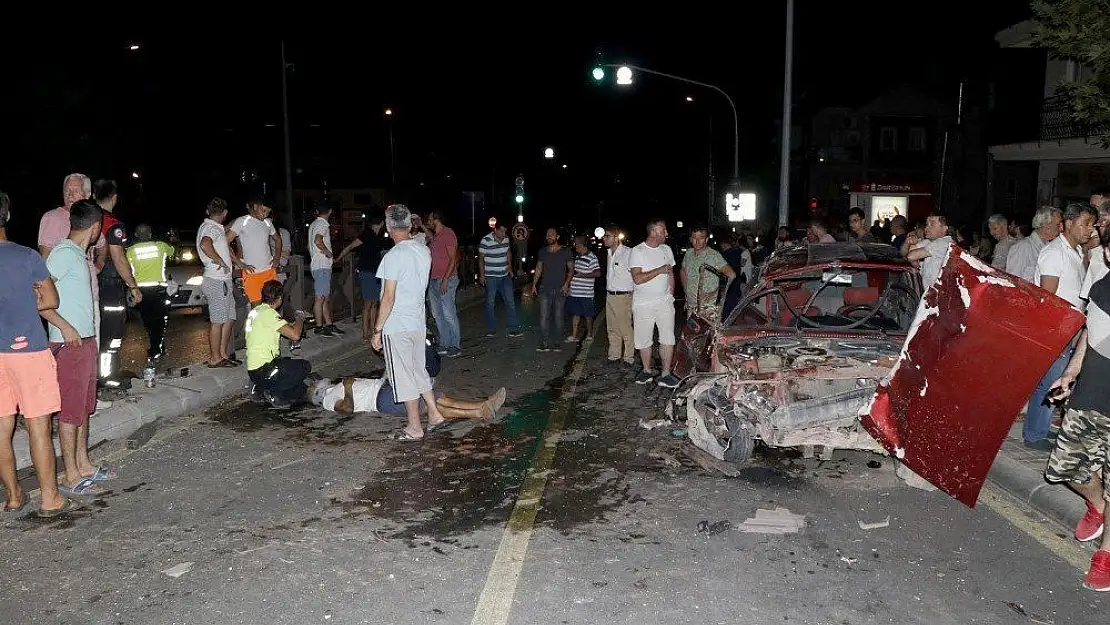 Fethiye'de trafik kazası: 2 yaralı