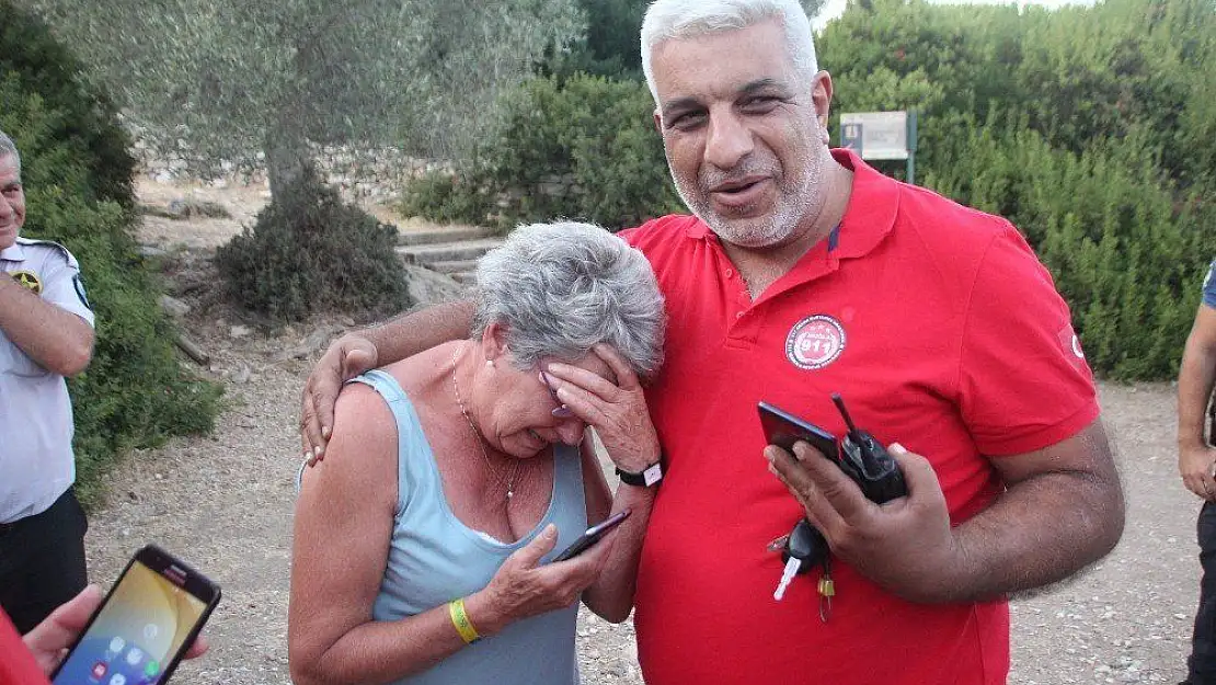 Dağlık alanda kaybolan İngiliz turist ekipleri alarma geçirdi