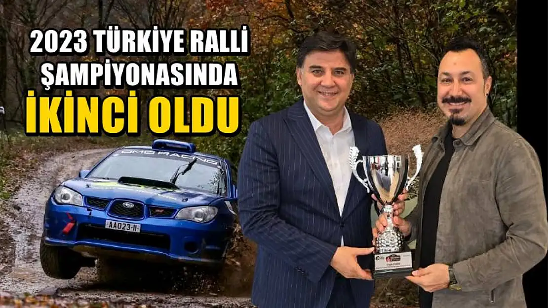 2023 Türkiye Ralli Şampiyonasında İkinci Oldu