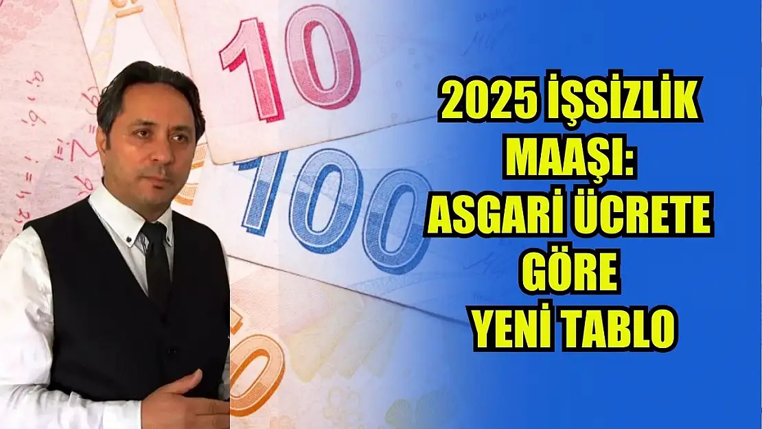 2025 işsizlik maaşı: Asgari ücrete göre yeni tablo