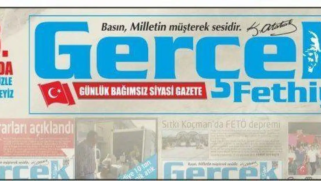 GERÇEK FETHİYE GAZETESİ 1.